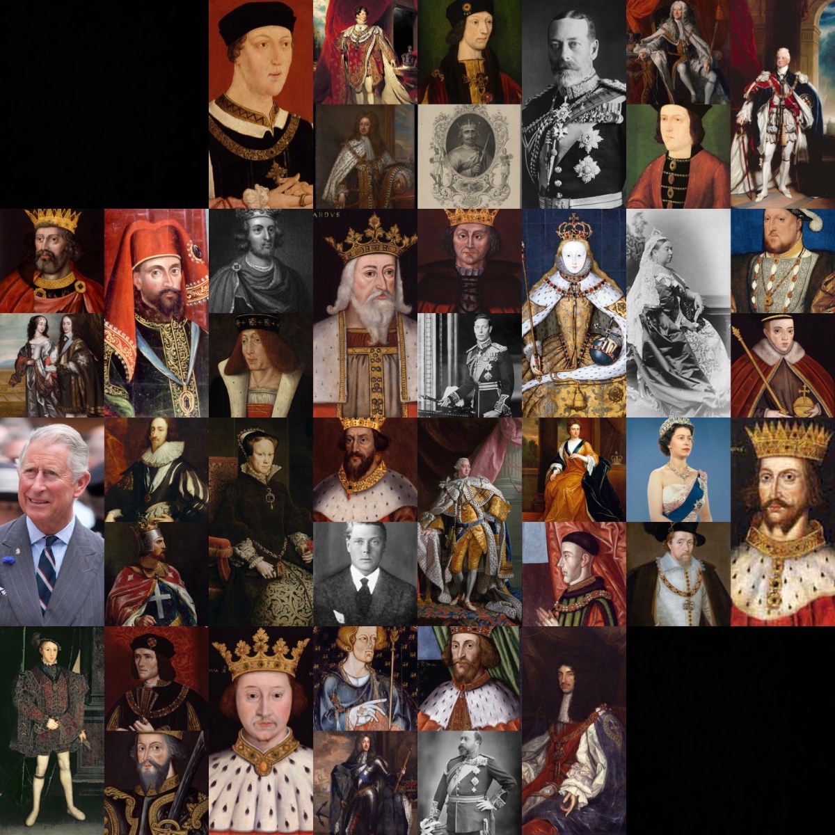 Kings and Queens of&nbsp;England